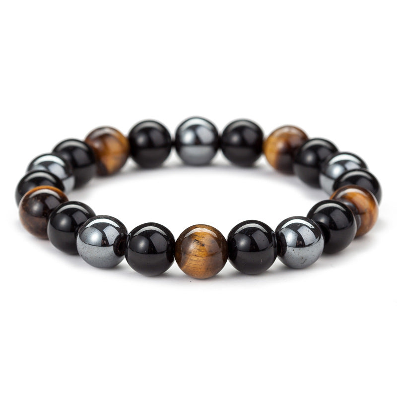 Minimalist tiger eye bracelet