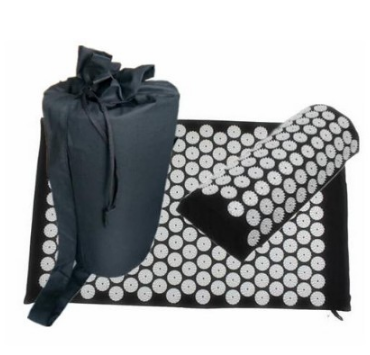 Tapis de yoga et d'acupression et massage sur coussin d'oreiller