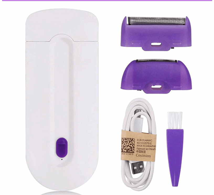 Induction laser epilator