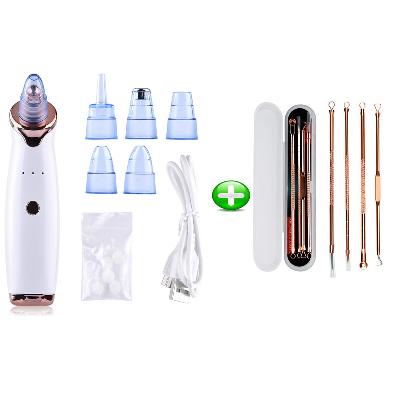 Facial cleansing and acne, blackheads and pimples removal tool