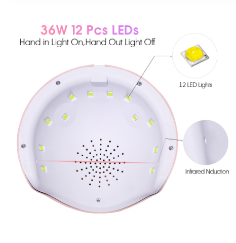 Lampe à ongles UV/LED Star 6 - Rose