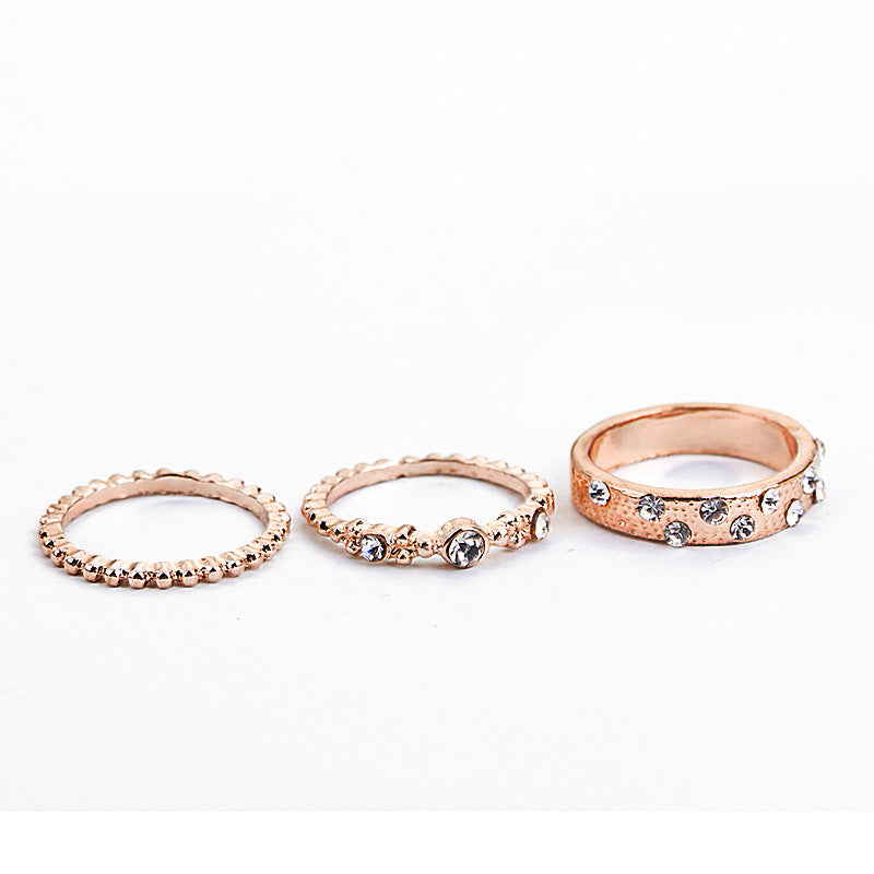 Set of 5 Bohemian Rings Bohemia