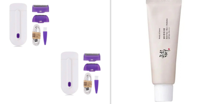 Induction laser epilator