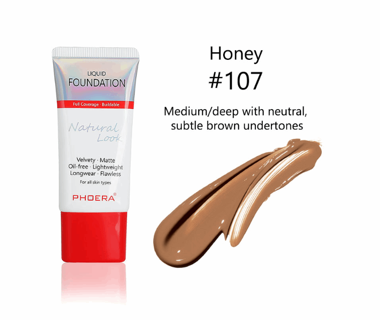 PHOERA Natural Look Liquid Foundation