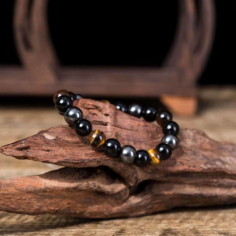 Minimalist tiger eye bracelet