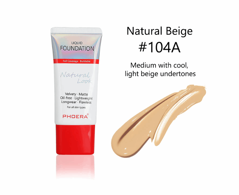 PHOERA Natural Look Liquid Foundation