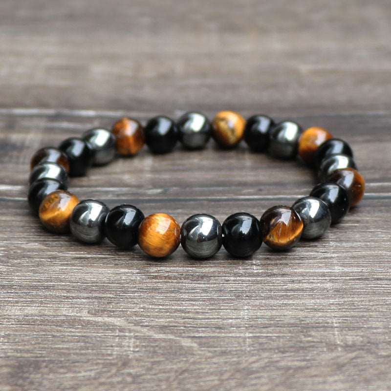 Minimalist tiger eye bracelet