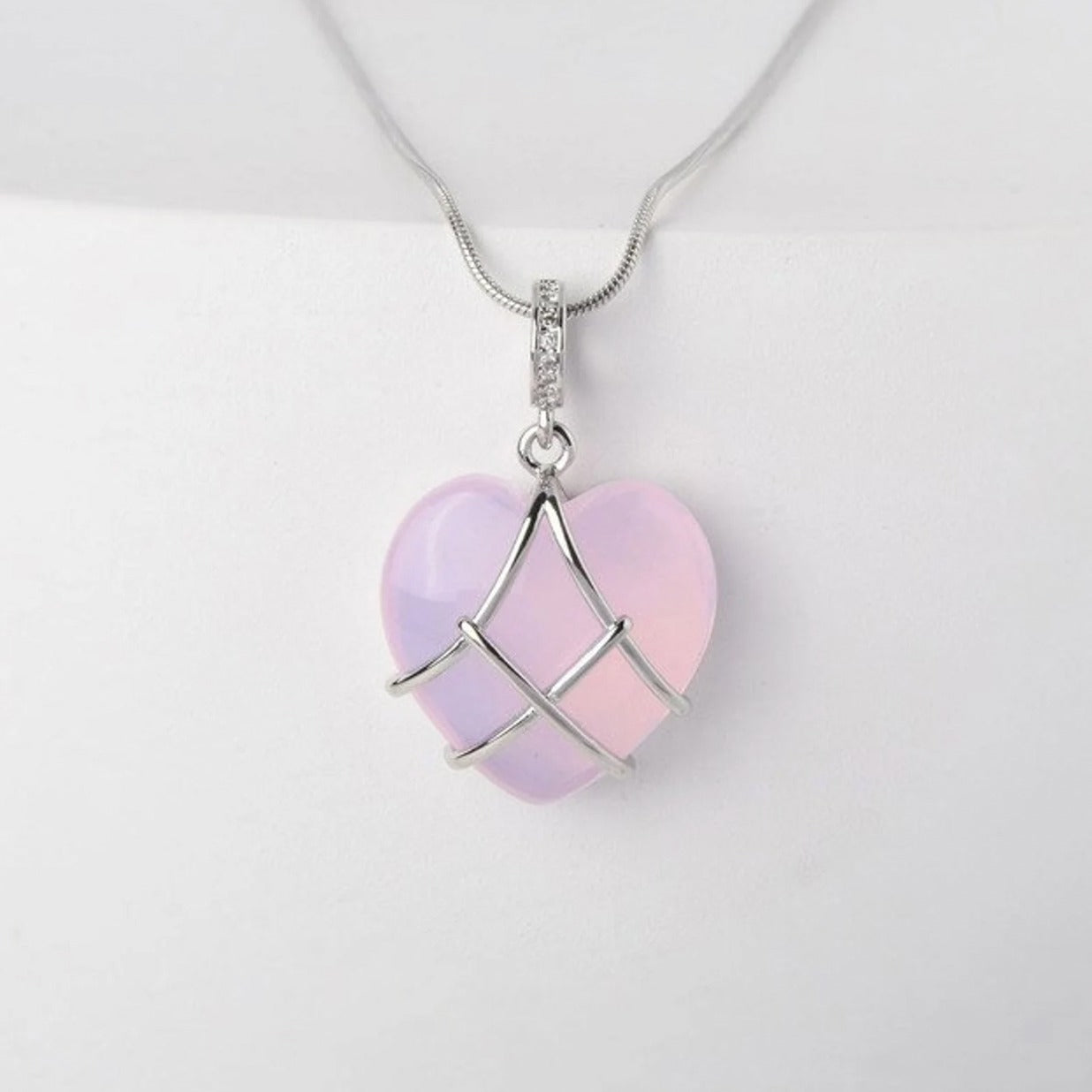 Crystal Heart Necklace