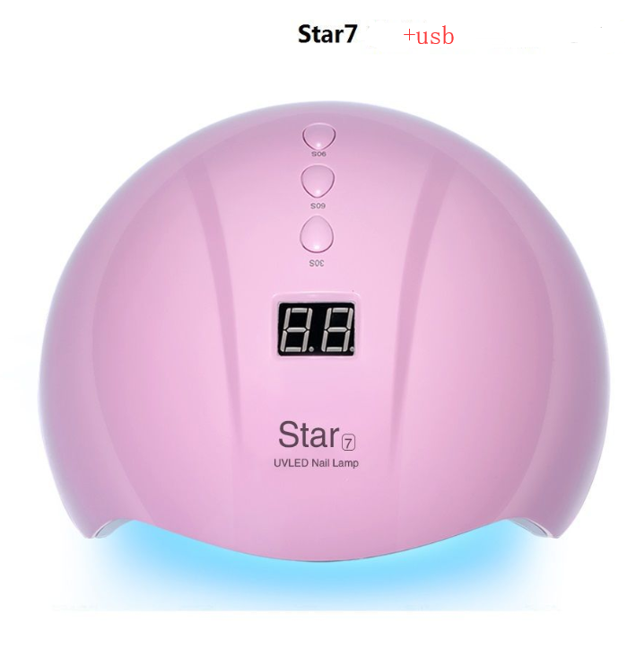 Lámpara de uñas Star 6 UV/LED - Rosa