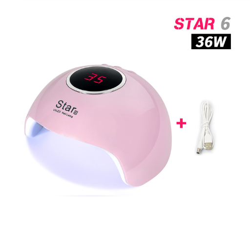 Lampe à ongles UV/LED Star 6 - Rose