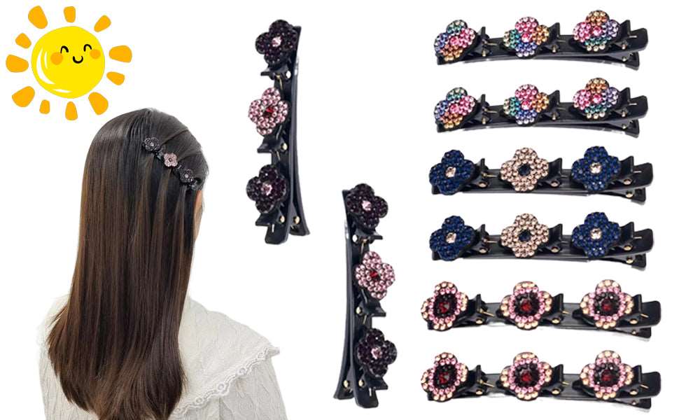 8 Hair Clips Kit