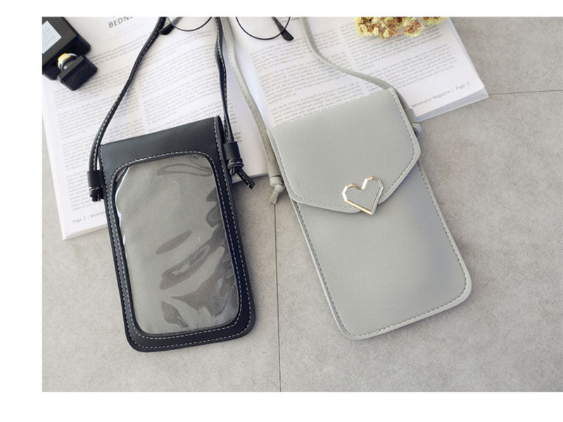 Mini sac bandoulière pour transporter un smartphone