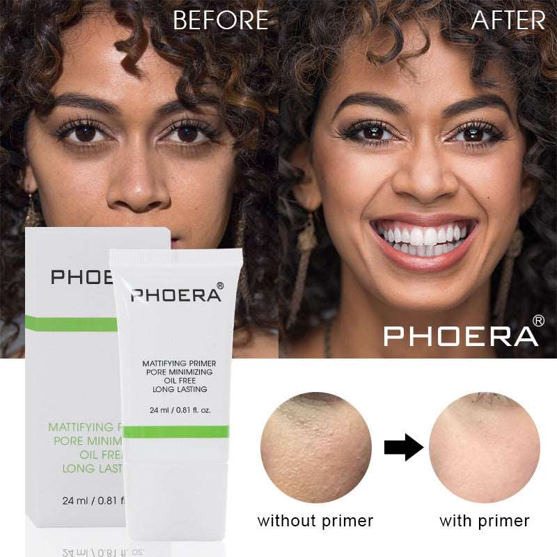 PHOERA Mattifying Primer - Pore Minimizing, Oil Free, Long Lasting