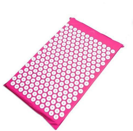 Tapis de yoga et d'acupression et massage sur coussin d'oreiller