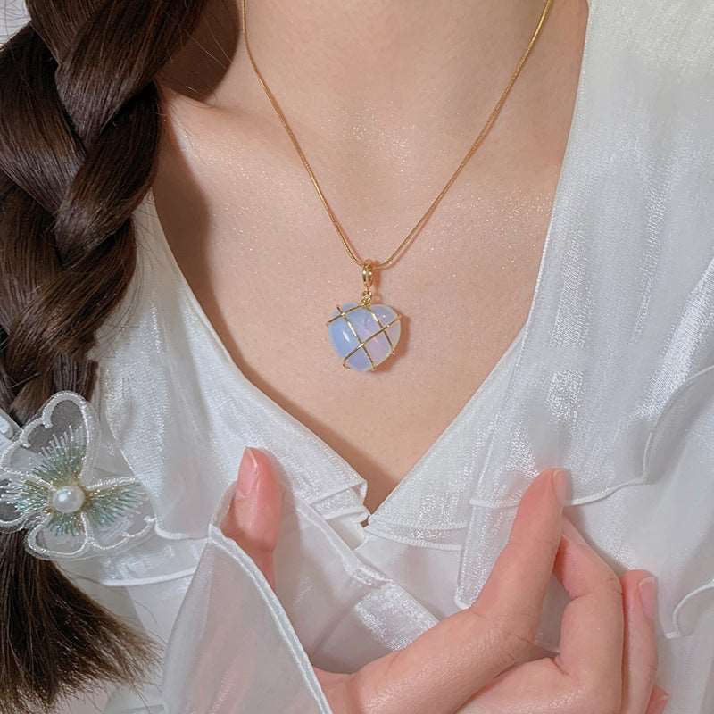 Crystal Heart Necklace