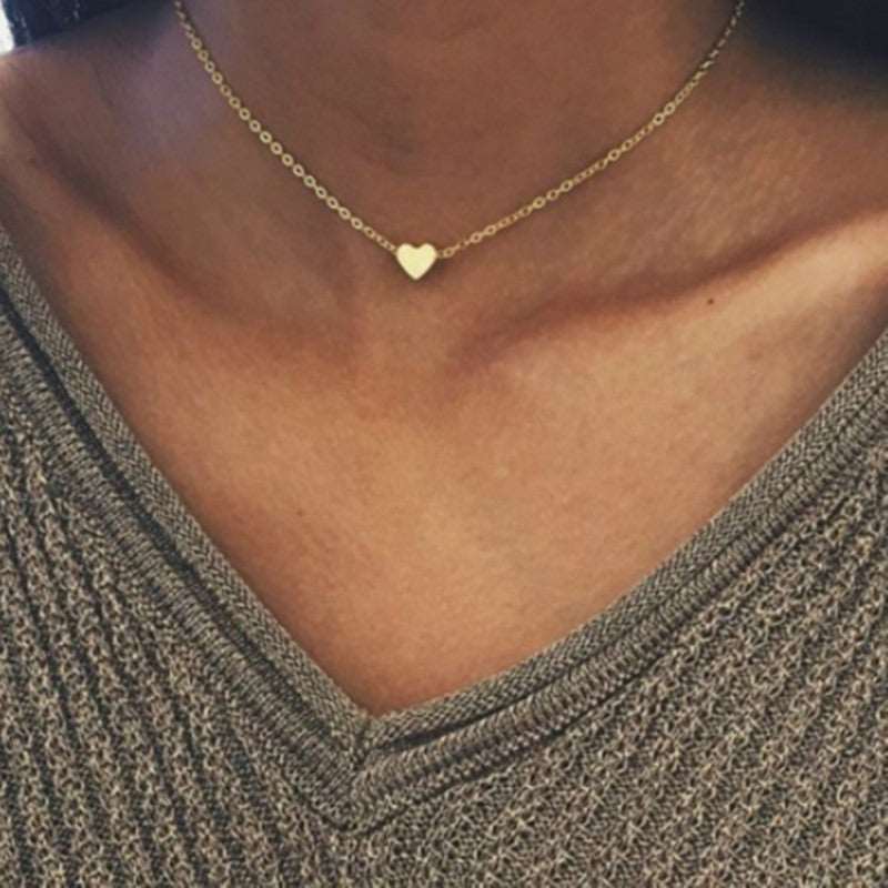 Love Minimalist Pendant Necklace