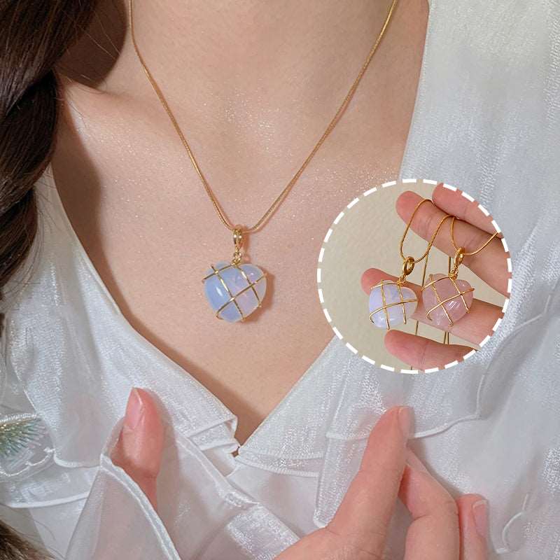 Crystal Heart Necklace