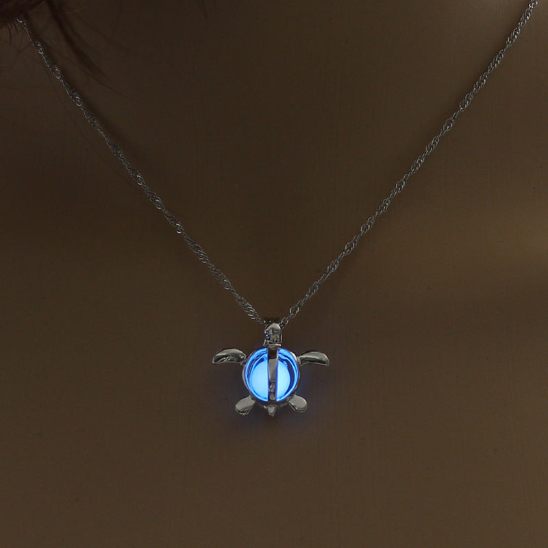 Pendentif Croissant de Lune Lumineux 